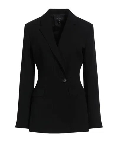 Rag & Bone Minimalist Double-breasted Blazer In Yellow