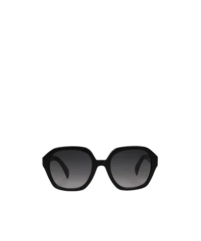 Rag & Bone Minimalist Geometric Sunglasses In Black