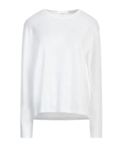 Rag & Bone Minimalist Knit Sweater In White
