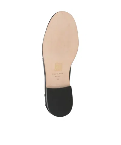 Rag & Bone Minimalist Round-toe Loafers In Animal Print