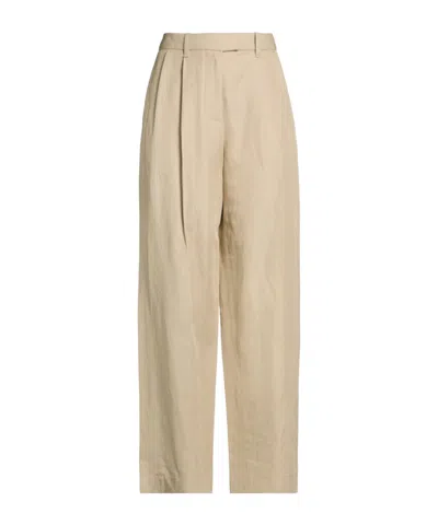 Rag & Bone Minimalist Twill Tapered Trousers In Brown