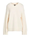 Rag & Bone Minimalist V-neck Knit Top In White