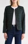 Rag & Bone Mira Tweed Jacket In Green