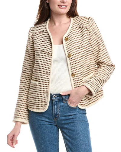 Rag & Bone Mirabelle Tweed Jacket In Neutral