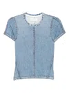 Rag & Bone Miramar Baby T-shirt In Blue