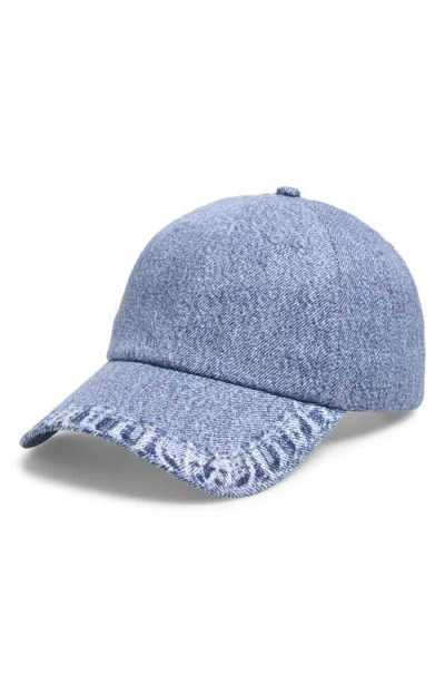 Rag & Bone Miramar Baseball Cap In Blue