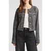 Rag & Bone Cora Collarless Denim Jacket