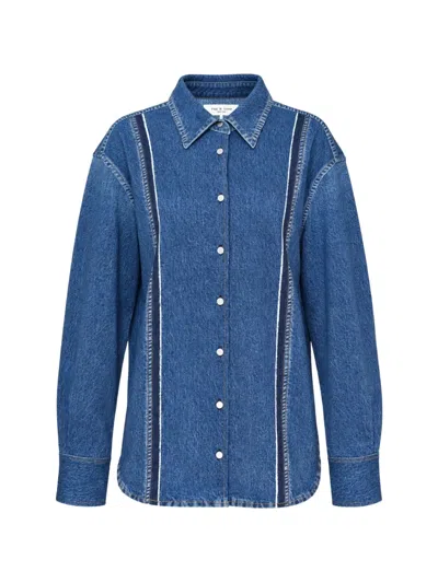 Rag & Bone Miramar Denim Shirt In Multi