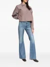 Rag & Bone Miramar Flared Jeans In Blue