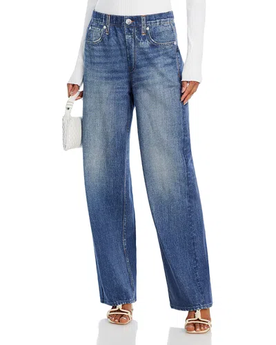 Rag & Bone Miramar High Rise Wide Leg Jeans In Lenox