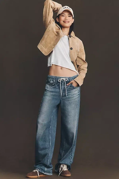 Rag & Bone Miramar High-rise Wide-leg Jeans In Blue