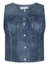 Rag & Bone Miramar Isabella Vest Top In Blue