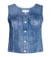 Rag & Bone Miramar Isabella Vest In Blue