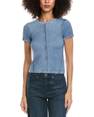 Rag & Bone Miramar Jersey Baby T-shirt In Blue