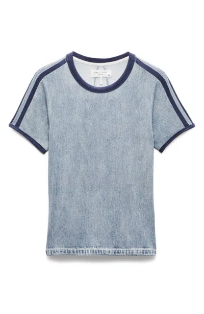 Rag & Bone Miramar Jersey T-shirt In Gold