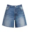Rag & Bone Miramar Kaia Shorts In Blue