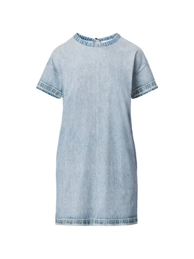 Rag & Bone Miramar Kelly Jersey T-shirt Dress In Blue