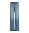 Rag & Bone Miramar Low-rise Wide-leg Jeans In Blue