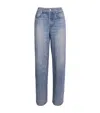 Rag & Bone Miramar Low-rise Wide-leg Jeans In Blue