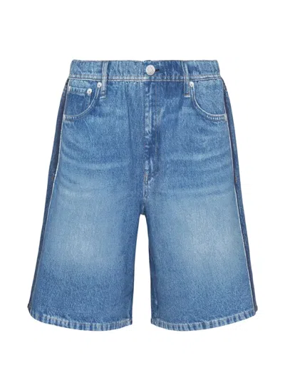 Rag & Bone Miramar Mckenna Shorts In Blue