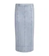 Rag & Bone Miramar Midi Pencil Skirt In Blue