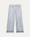 Rag & Bone Miramar Phoebe Drawstring Pants In Blue