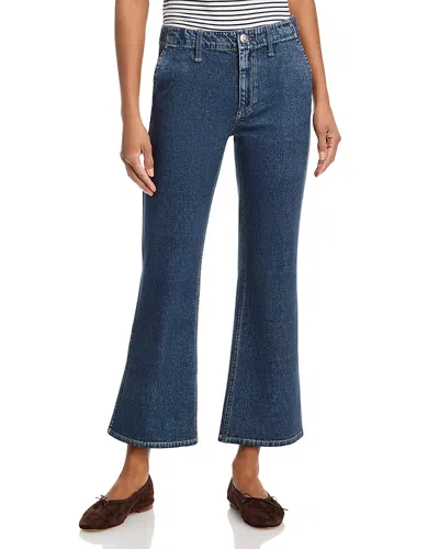 Rag & Bone Miramar Ponte High Rise Kick Flare Jeans In Eve In Blue