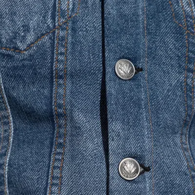 Rag & Bone Miramar Ponte Isabella Vest In Blue