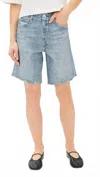 Rag & Bone Miramar Ponte Mckenna Short In Seaside In Blue