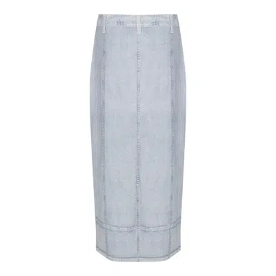 Rag & Bone Miramar Ponte Pencil Skirt In Gray