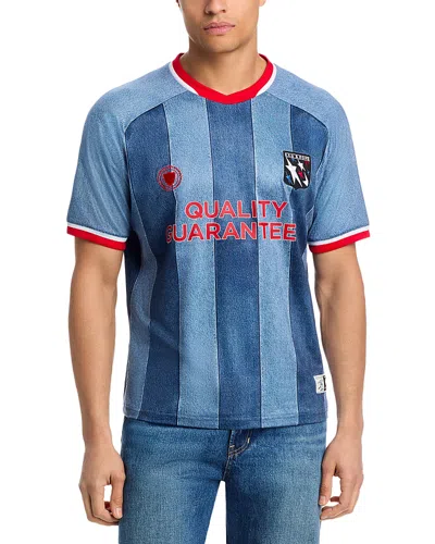 Rag & Bone Miramar Quality Guaranteed Soccer Jersey In Blue