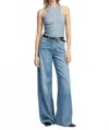 Rag & Bone Miramar Rib Tank In Antonia In Blue