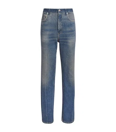 Rag & Bone Miramar Shea Ankle-length Trousers In Blue