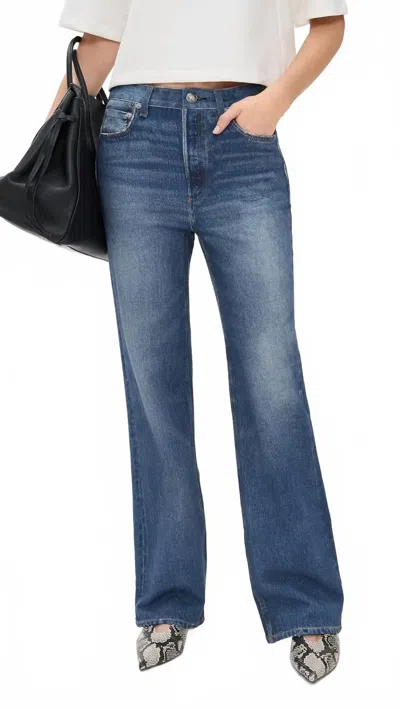 RAG & BONE MIRAMAR SHEA HIGH-RISE RELAXED STRAIGHT JEANS IN COSMOS