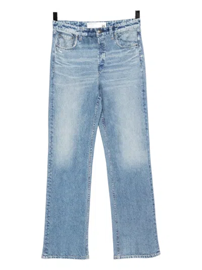 Rag & Bone Miramar Shea Straight Pants In Blue