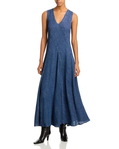 Rag & Bone Rb Miramar Sinead Sleeveless Maxi Dress In Blue