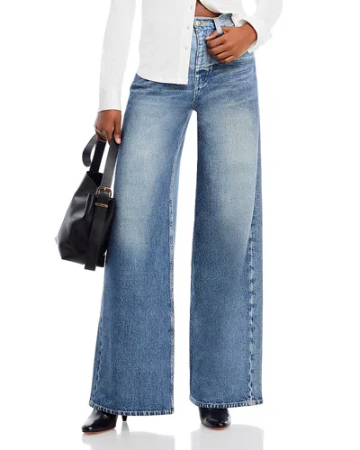 RAG & BONE RAG & BONE MIRAMAR SOFIE HIGH RISE WIDE LEG STRETCH SWEATPANT JEANS IN ANTONIA