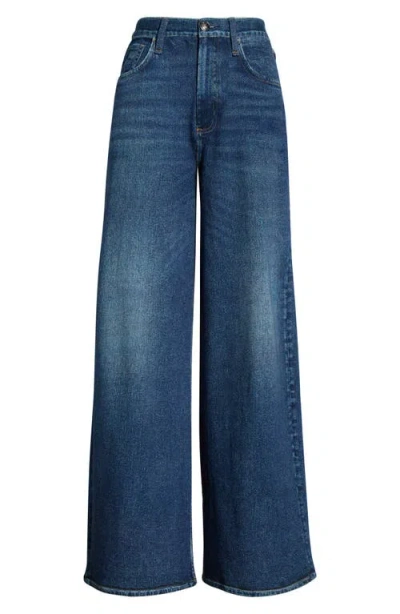RAG & BONE RAG & BONE MIRAMAR SOFIE HIGH WAIST ANKLE WIDE LEG TERRY SWEATPANT JEANS