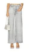 Rag & Bone Miramar Sofie Wide Leg Ankle Pant Jeans In Gray