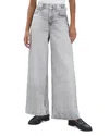 Rag & Bone Miramar Sofie Wide Leg Jeans In Icey Gray In Gray