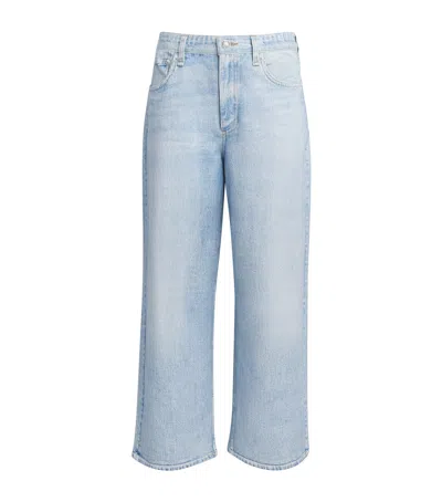 Rag & Bone Miramar Sofie Wide-leg Jeans In Blue