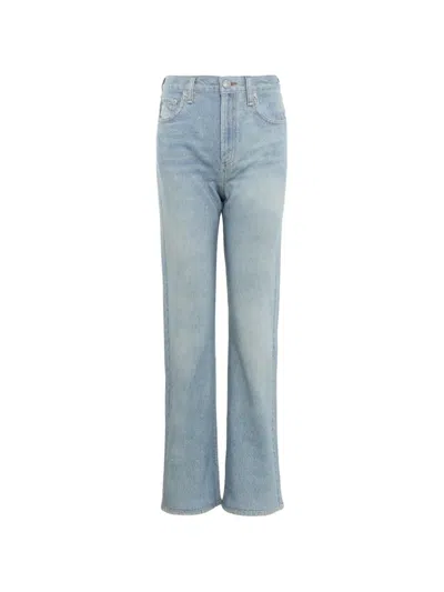 Rag & Bone Miramar Straight-leg Jeans In Blue