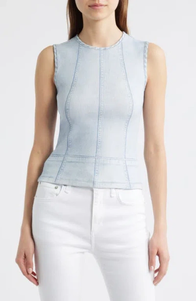 Rag & Bone Miramar Stretch Cotton Rib Muscle Tank