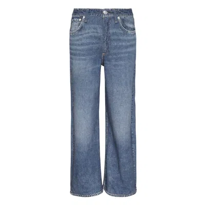 Rag & Bone Miramar Terry Andi Ankle Jeans In Blue