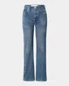 Rag & Bone Miramar Terry Shea Relaxed Straight Jeans In Blue
