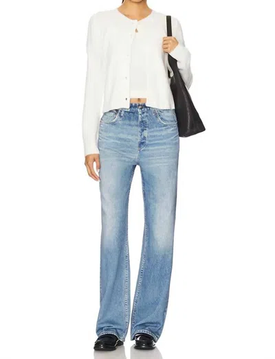 Rag & Bone Miramar Terry Shea Straight Pant Jeans In Tessa In Multi