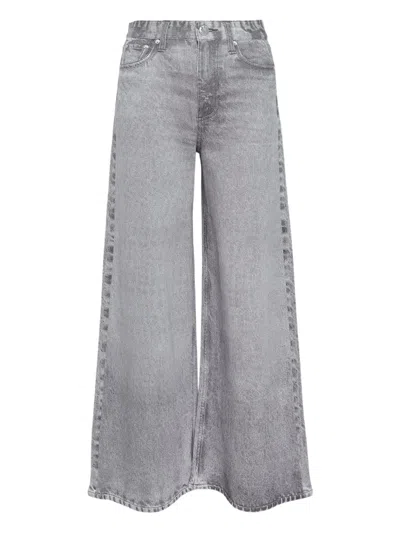 Rag & Bone Miramar Terry Sofie Trousers In Gray