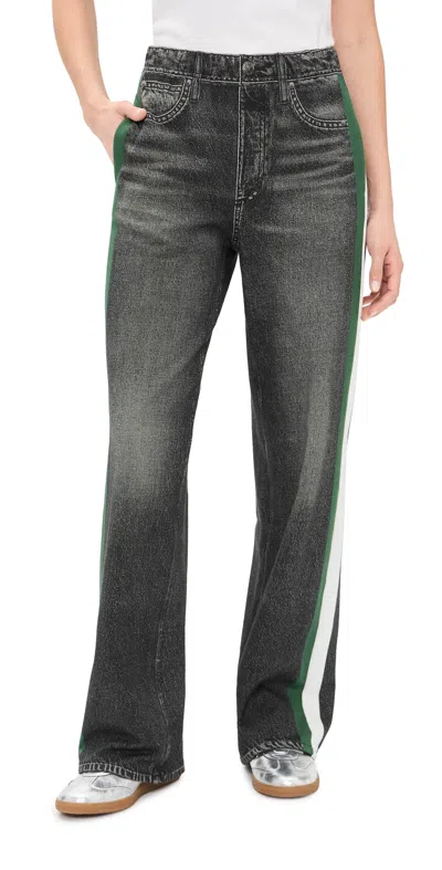 Rag & Bone Miramar Terry Track Pant Pull On Wshbkgrn
