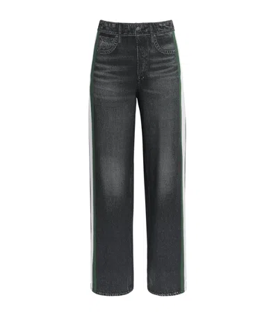 Rag & Bone Miramar Terry Track Pants In Black