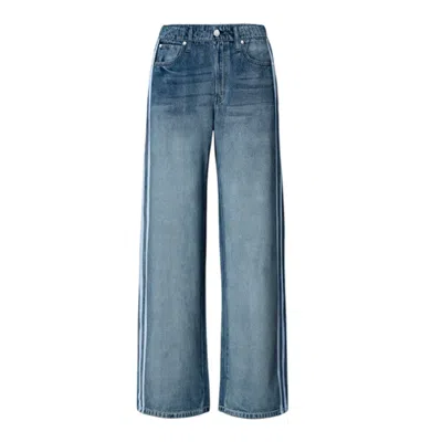 Rag & Bone Miramar Terry Track Pants In Blue